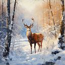 Winterse sereniteit van Liv ter Riet thumbnail