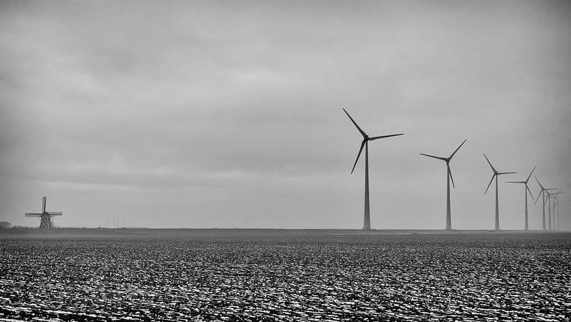 molens, delfzijl, eemshaven par Fokko Westerhof