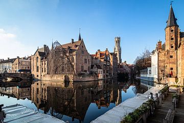 Le Rozenhoedkaai : le lieu le plus célèbre de Bruges | Photographie de ville sur Daan Duvillier | Dsquared Photography