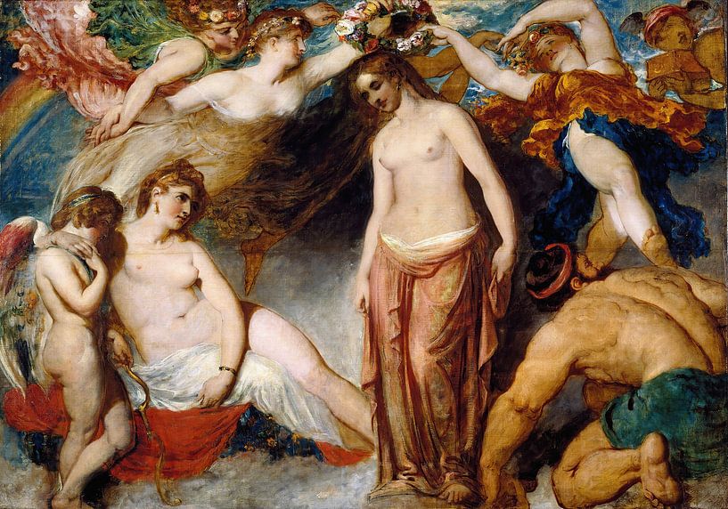 Pandora Crowned By The Seasons (1824) von Peter Balan