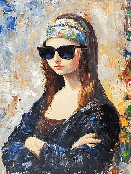 La Lisa contemporaine par Littlewhitecat