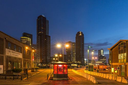 De Rijnhavenbrug in Rotterdam