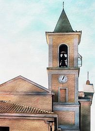 Chiesa di St Egidio Abate in Vaiano by Dorothy Berry-Lound