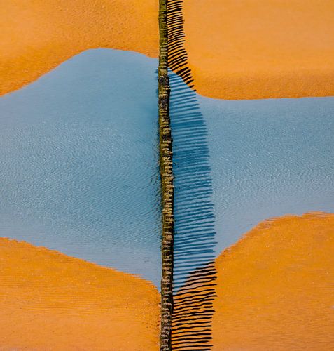 Brise-lames minimaliste Zeeland sur Marcel van Oene