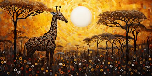Giraffe in Afrika