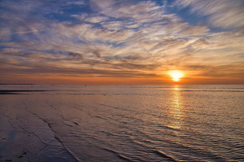 On the sandy beach of the Baltic Sea coast by Martin Köbsch