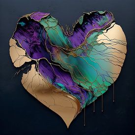 Abstract, hart van Carla van Zomeren