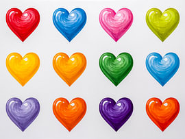 Je t'aime douze fois en couleurs sur Joseph S Giacalone Photography