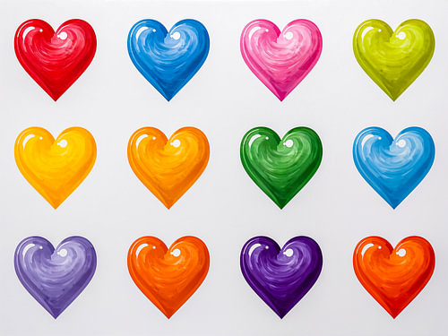 Ich liebe dich zwölfmal in Farben