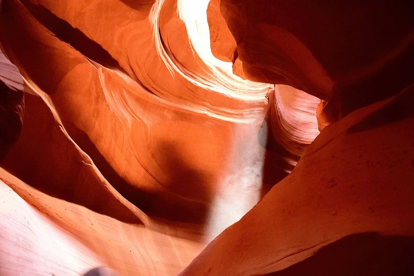 Light beam finding its way by Frank's Awesome Travels