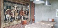Klantfoto: Koeien in oude koeienstal van Inge Jansen