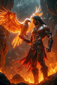 PYRIGNIS – A warrior with a mighty phoenix on his arm