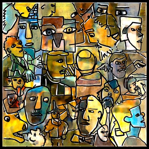 Hommes pieux et autres personnages