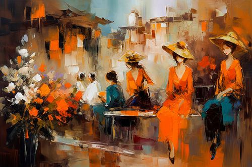 Journée ensoleillée.