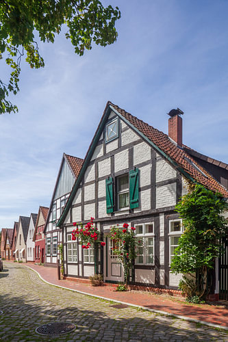 Vakwerkhuizen in de Lohnstraße, Diepholz van Torsten Krüger