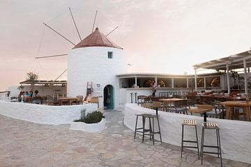 Moulin avec bar | photographie de voyage | Koufonisia Cyclades Grèce