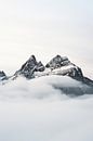 Peaks above the sea of clouds by Poster Art Shop thumbnail