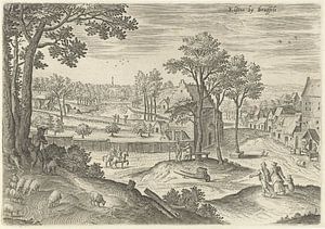 Hans Collaert (I), Ansicht von Ixelles 2