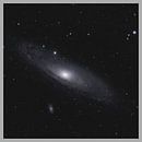 Andromeda-Galaxie von Bob de Bruin Miniaturansicht