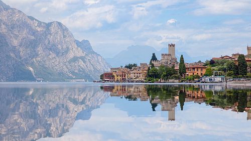 Burg Castello Scaligero in Malcesine am Gardasee