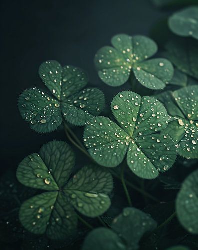 Leaves after the rain