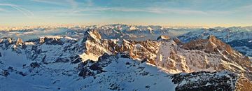 Winter View From Mount Säntis (2,502 m), Switzerland
