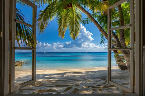 uitzicht door het raam