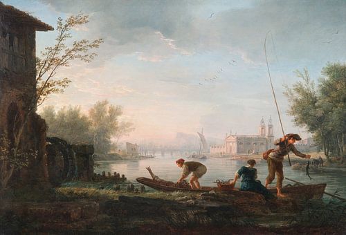 Vier Tijden van de Dag: Ochtend, Claude-Joseph Vernet