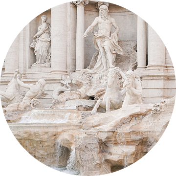 De Trevi Fontein In Rome, Italië II van Henrike Schenk