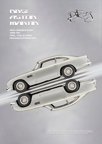 Aston Martin DB5 Poster