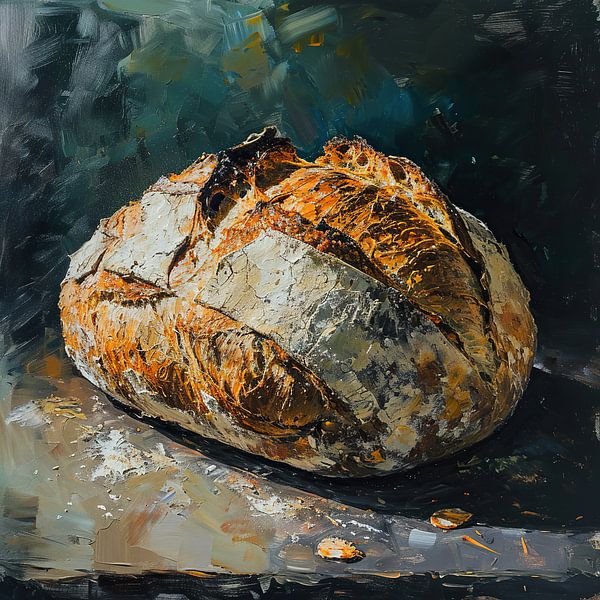 Brot | Gourmet-Handwerksbrot von ARTEO Gemälde