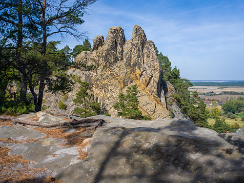 The Devil’s Wall in the Harz Mountains – the Hamburg coat of arms