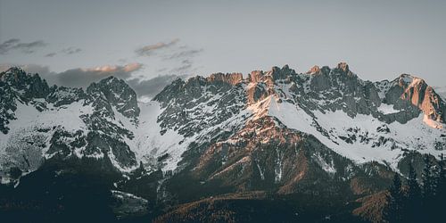 Bergspitzen Panorama