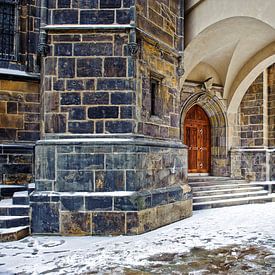 St Vitus' Cathedral entrance by Rene du Chatenier