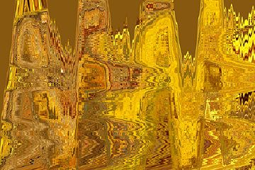 Türme in warmen Farben von Anneke Wapstra