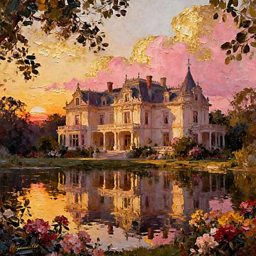 Amerikanisches Plantagenhaus 2 von Johannas Art Creations