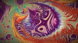 Freie Fraktale: #000075 van Don Philippo