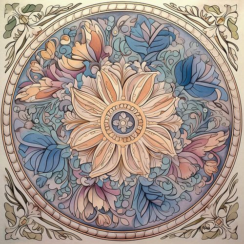 Malerei Rustikale Gelassenheit | Ruhe