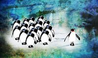 Be different penguins by MirEll digital art thumbnail