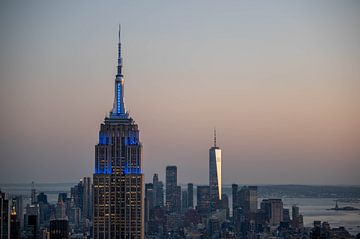 Empire State Building and One World Observatory by Karsten Rahn