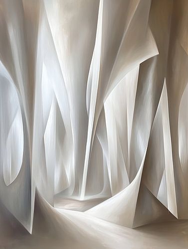 Feuilles beiges | Formes crème