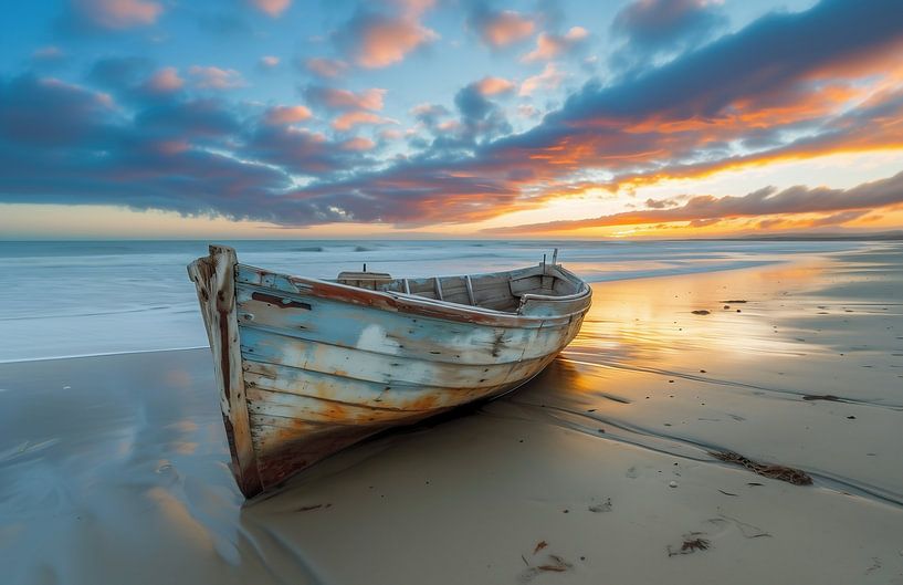 Boot romantiek van fernlichtsicht