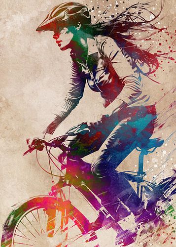 Vélo de ville sport art