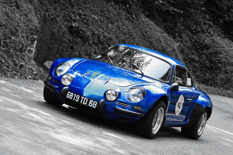 Renault Alpine A 110 1600s  ART Foto Eggberg Klassik von Ingo Laue