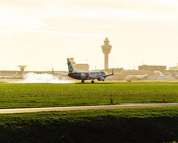 PeterPan Transavia arrival at Schiphol by Lars Dirkzwager