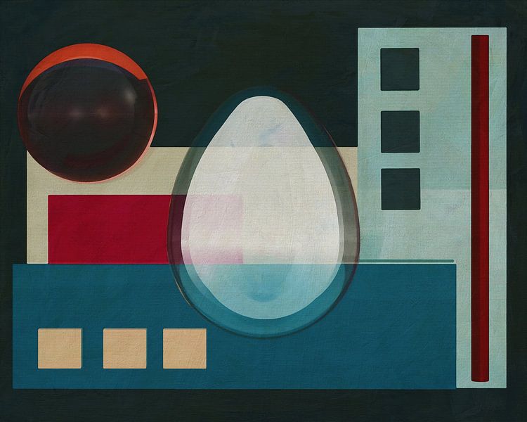 Constructivisme schilderij nummer 20 van Art to make a house your home