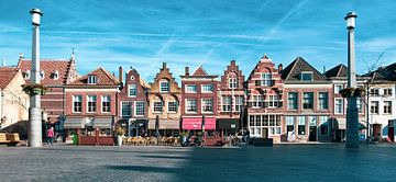Een prachtige panorama van Dordrecht van Petra Brouwer
