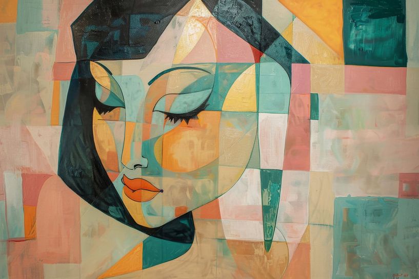 Mrs Abstract by Poster Art Shop