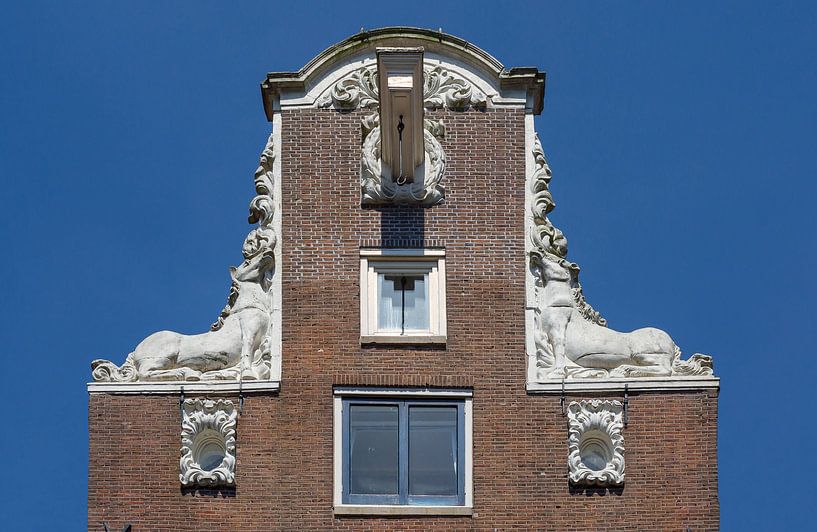 Amsterdamer Fassade von Jan van Dasler