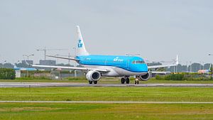 KLM Cityhopper Embraer ERJ-190 Passagierflugzeug.